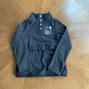 Under Armour Girls 1/2 Snap pullover M